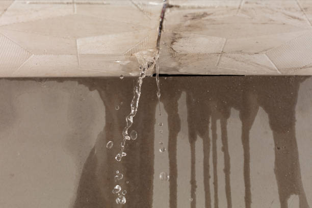 Professional Water Extraction technician working in Crown City, OH
